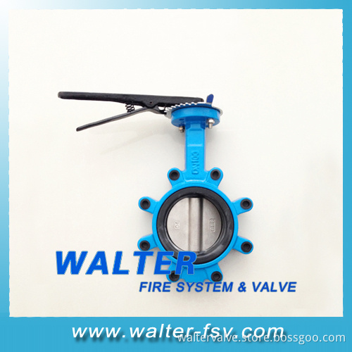 Hand Lever Lugged Butterfly Valve